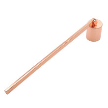 Kerzenzubehör, Kerzenpflegewerkzeug,-Roségoldener Kerzenlöscher