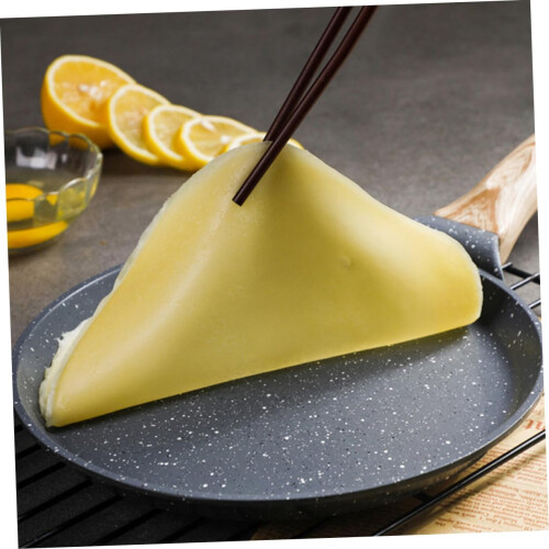 Frying Pan Nonstick Crepe Pancake Pan Replacement Portable Easy To Clean Sturdy Handle 2