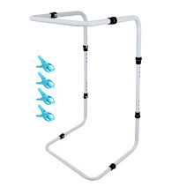 Adjustable Blanket Riser Steel Sheet Lifting Frame, Bed Cradle Keeps Covers Off Feet And Legs For Family Use