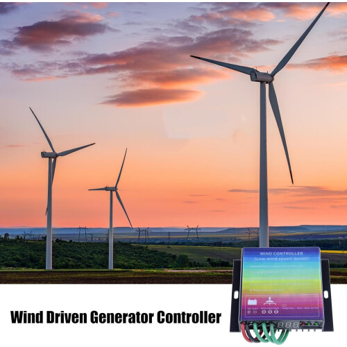 Wind Turbine Generator Controller 500W800W Wind Power Controller With Overload Protection Waterproof Model I 1