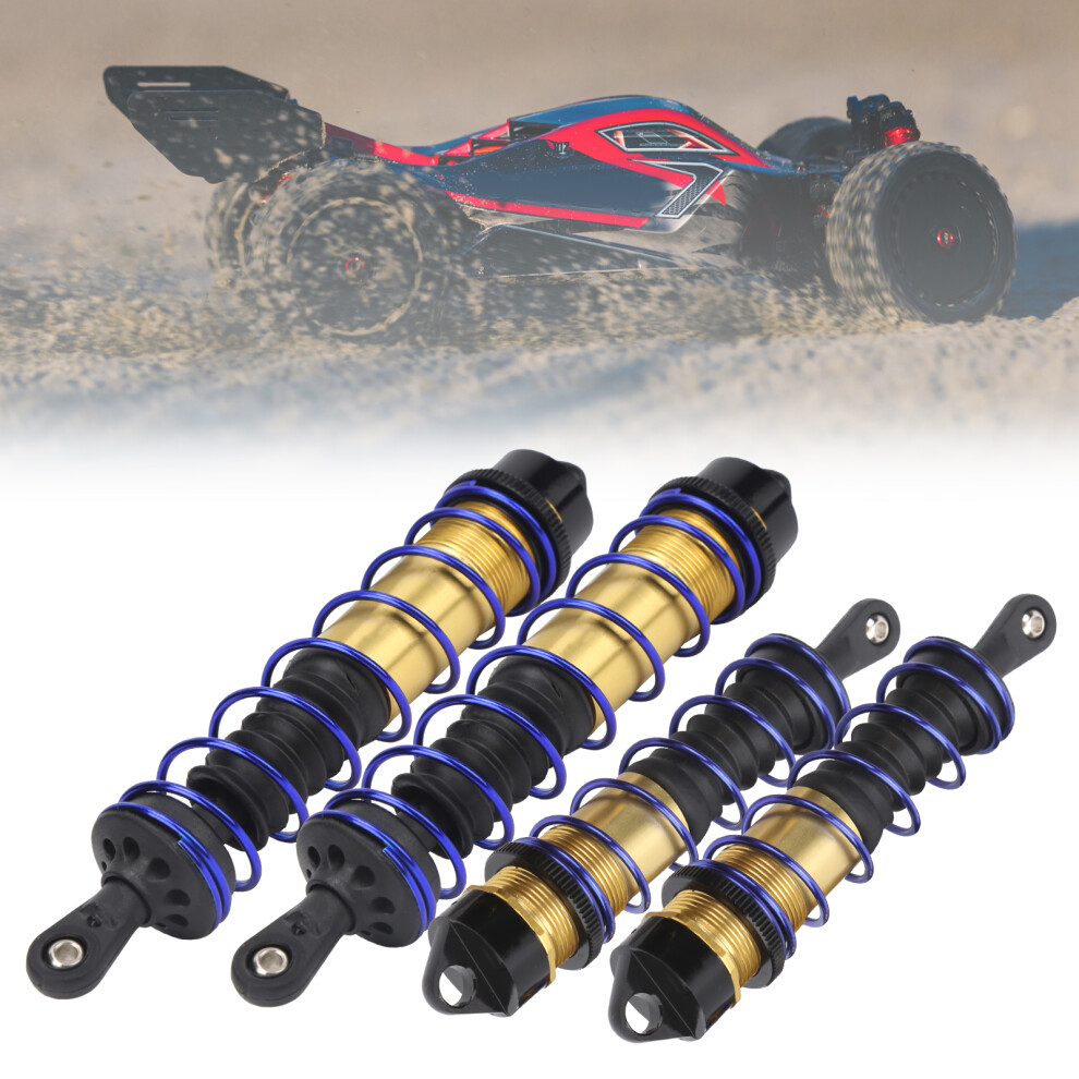 Aluminum 120Mm Front / 140Mm Rear Shock Set For 1/8 Rc Car Gold 8291378131997