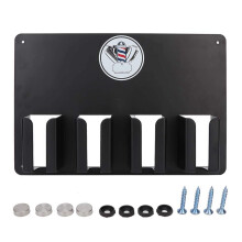 Hair Clipper Holder Wall Mounted Barber Clipper Rack with Stable Slots for Hair Trimmer Storage