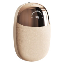 Plush Hand Warmer USB Rechargeable Adjustable Temperature Soft Plush Material Outdoor Use
