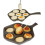 Cast Iron Aebleskiver Pan Nonstick Stuffed Pancake Maker for Danish Pancake Balls Baking 3