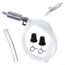 Brake Bleeder Kit with OneWay Check Valve, 20in Flexible Hose for Car and Motorcycle