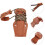 Leather Tip Nylon Recurve Stringer Rope for Longbow and Compound Bow, String Installation and Replacement Tool 5