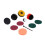 Set da 11 pezzi di spazzole per trapano Power Scrubber 18.2oz Colore 14