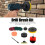 Set da 11 pezzi di spazzole per trapano Power Scrubber 18.2oz Colore 12