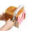 Adjustable Bread Slicer with Clear Scale Marks, Foldable Design and Wall Hooks for Uniform Slices 1
