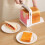 Adjustable Bread Slicer with Clear Scale Marks, Foldable Design and Wall Hooks for Uniform Slices 5