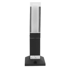 Luminária de jardim elegante, luminária de balizador contemporânea, iluminação externa à prova d'água IP65, luminárias LED de baixo consumo