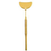 Vippespeil i rustfritt stål med hjerteform, stort, klart syn, avtakbart design, for vippeteknikk, verktøy til Halloween-fester, for nattklubber