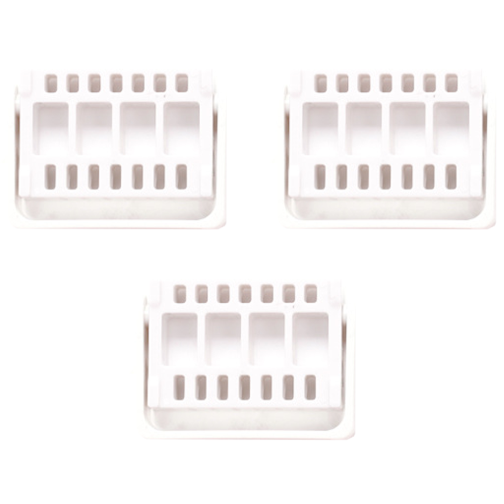 Acrylic Nail Display with 16-Hole Nail Grinding Head Holder, Dental Endo Block Style Drill Bit Organizer for Salon or Home, Space-Saving and Tidy Des