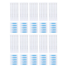 Stainless Steel Tattoo Needles, Individually Packaged For Disposable Use Pre Sterilized Round Shader, Safe Material Suitable For Tattoo Artists And