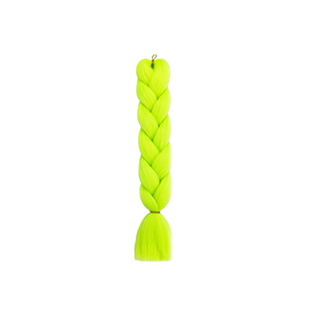 Unisex Reusable Braids, 60Cm Multicolor Synthetic Fiber Extensions, Natural Looking & Soft Touch, Your Ultimate Hairstyling Companion For Halloween Parties