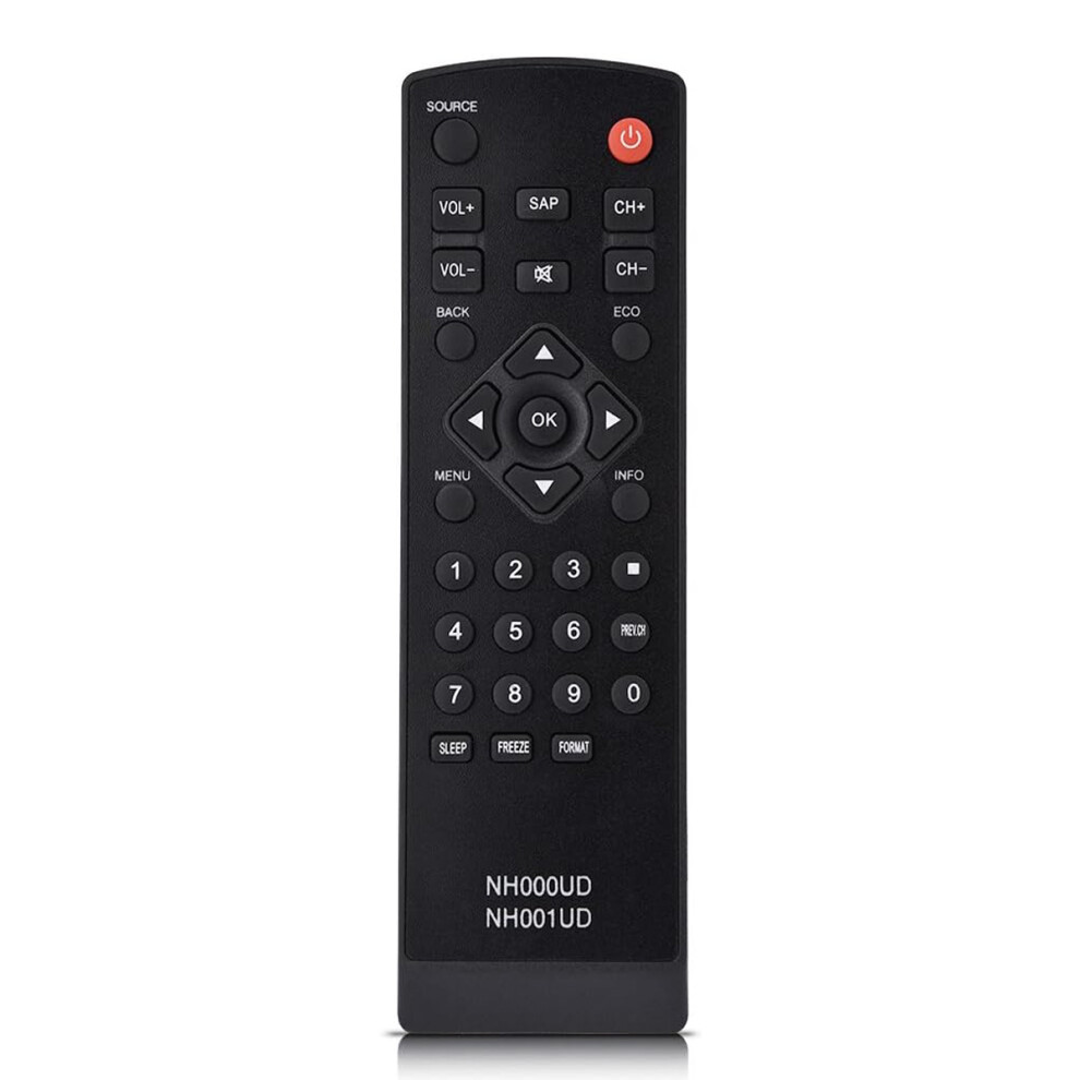 Replacement Remote Control For Emerson Sylvania Tv, Remote Replaced For Sylvania Emerson, No Programming Required, Direct Fit Replacement For 9448196822739