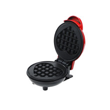 Mini Waffles Maker with Heart-Shaped Design, Small Waffle Irons Non-Stick, Portable Pancake Maker Machine for Breakfast Snacks, Non-Stick Coating