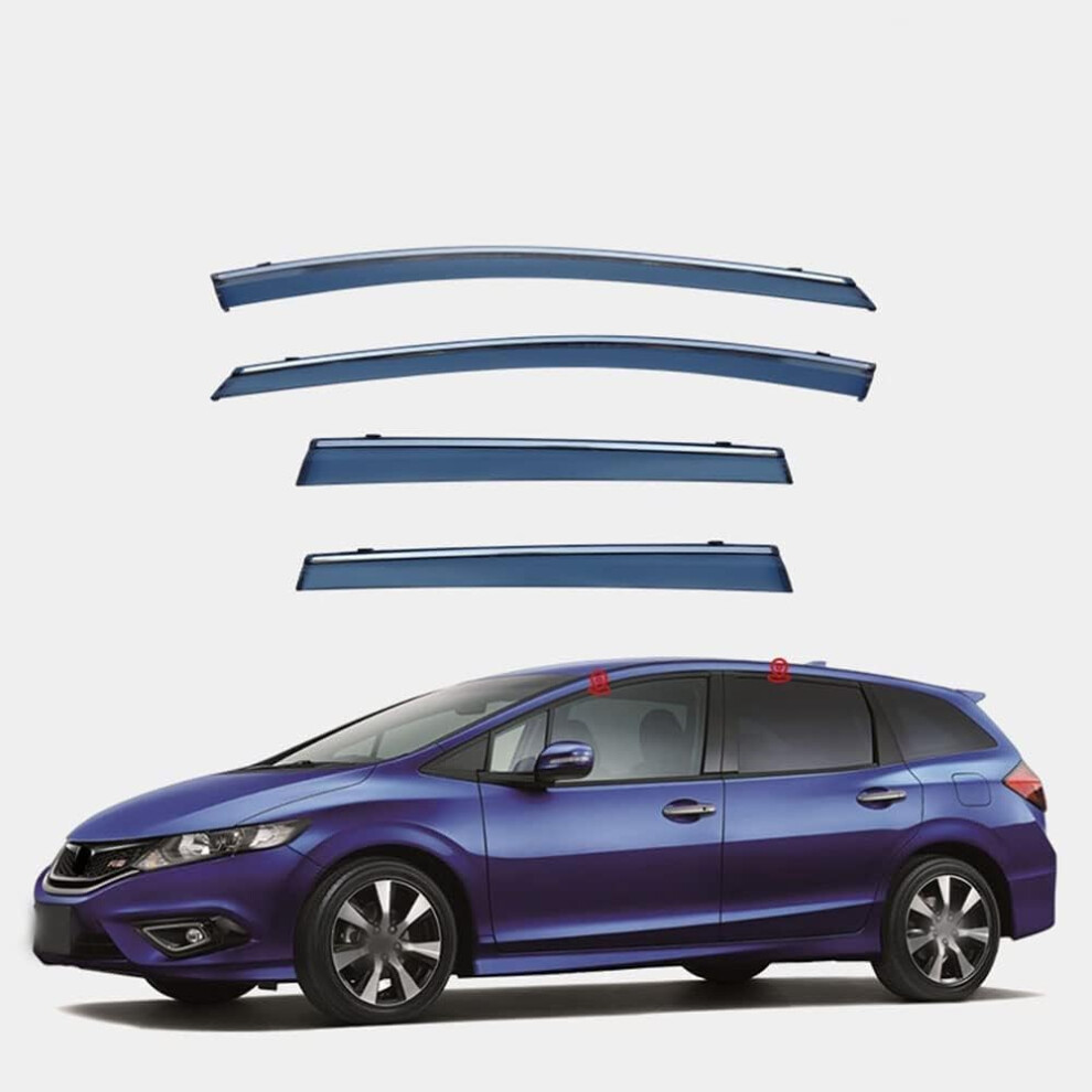 Wind Deflectors And Rain Guards For Honda Jade 20132020 Shatterproof Window Visors Keeps Rain Out 9199774427784