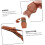 Leather and Nylon Recurve Stringer Strap For Longbow Installation, Bowstring Replacement Aid, Portable And Stable 4