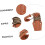 Leather Tip Nylon Recurve String Stringer Bowstring Installation Aid For Recurve Replacement 3