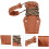 Leather Tip Nylon Recurve String Stringer Bowstring Installation Aid For Recurve Replacement 2