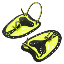 Professional Hand Paddles For Swimming Training Arm Strength Lightweight Adult Yellow Diving Snorkeling