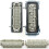 24 Core Rectangular Heavy Duty Connector Waterproof Docking Socket Connector 16A Aerospace Industry 4