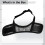 XL Dog Muzzle for Large Dogs, Adjustable Polyester Mesh, Snout Size 22-28 Cm, Secure Black Strap for Comfort 3