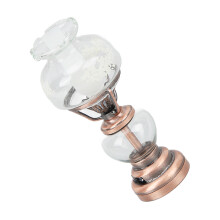 1/12 Maßstab Puppenhaus Mini Kerzenlampen Bronze Vintage Batteriebetriebene Beleuchtung