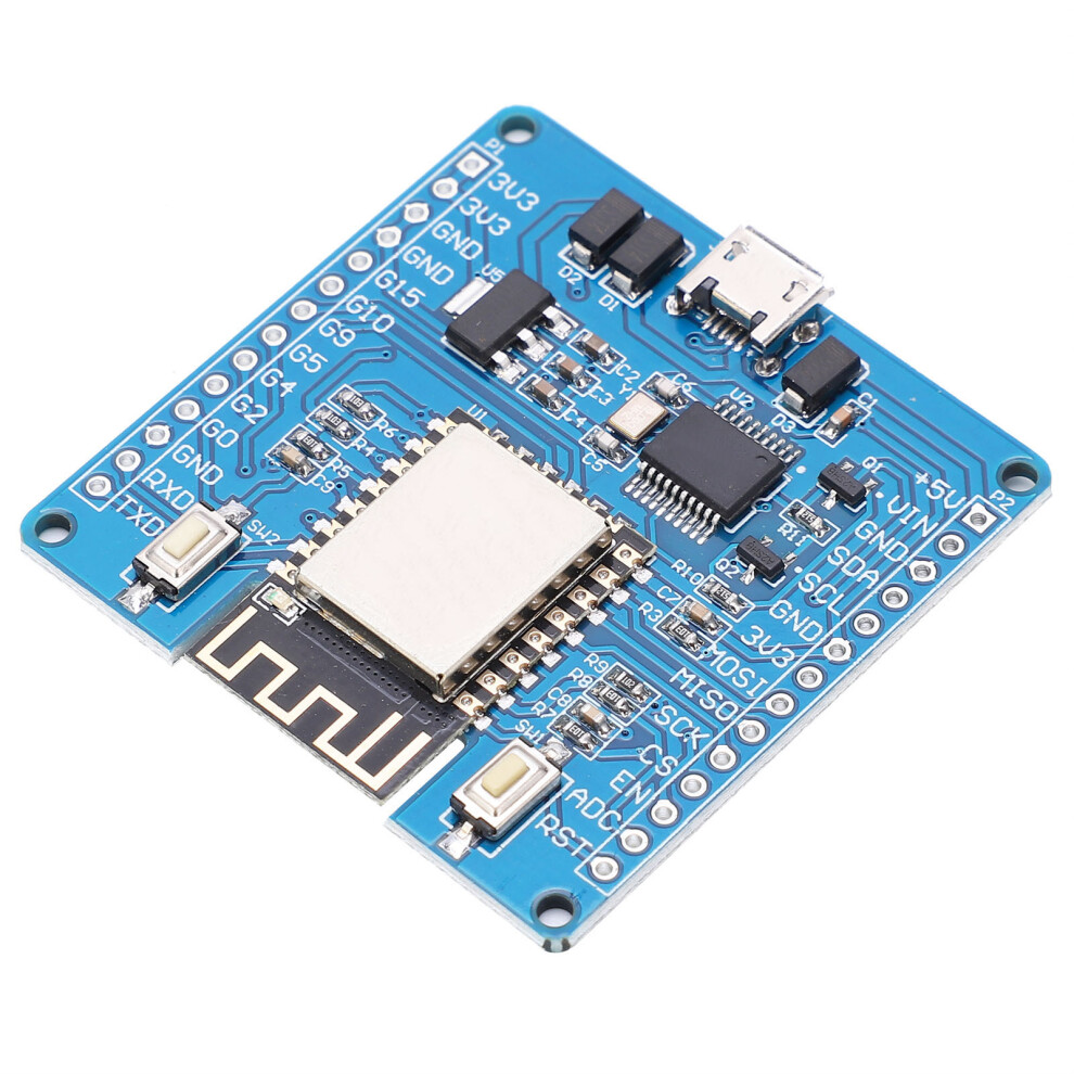 Pcb Development Board For Python Support Dc 5V/3.3V Input With Pin Header 6911378142978