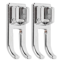 2 pièces de pied presseur à bout ouvert de 7 mm pour broderie en acier Q235 durable
