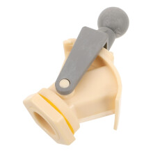 Leakproof Plastic Honey Gate Valve with Handle for Beekeeping Extractor and Honey Bucket