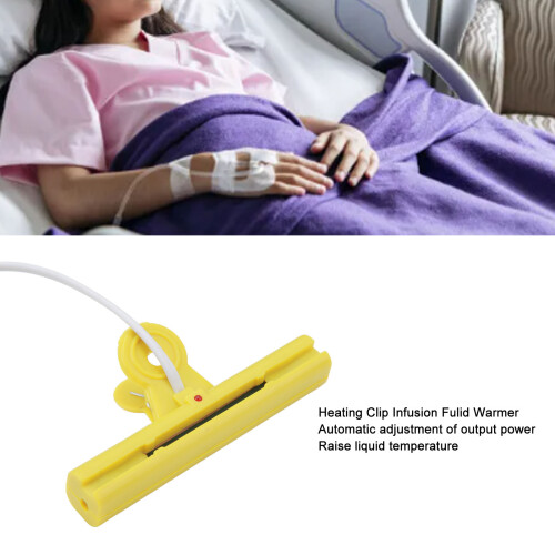 Double Sided Heating Clip for Infusion Fluid Warmer, ABS Thermostat 2