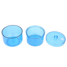Dental Supplies Soaking Box - Durable Blue Design for Burs Cleaning