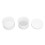 White Dental Burs Cleaner Container - Dust-Proof Durable Portable 1