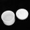 White Dental Burs Cleaner Container - Dust-Proof Durable Portable 12