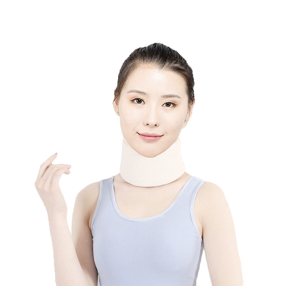 Adjustable Foam Neck Brace for Pain Relief and Posture Support, Soft Cervical Collar for Women and Teens
