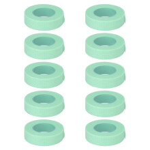 Wimpernverlängerungs-Klebeband, atmungsaktiver Mikroporenkleber und mittlere Klebekraft für einen sanften und sicheren Halt (10 Rollen, Grün) Für