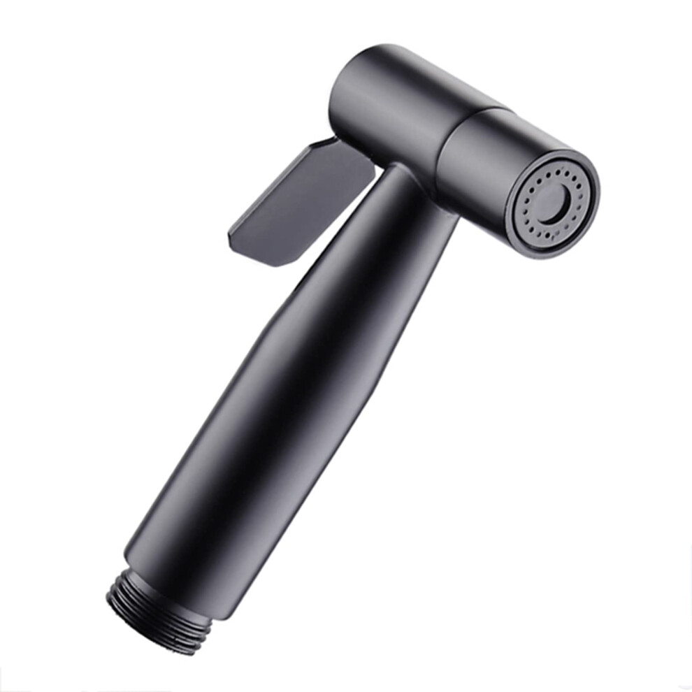 Toilet Bidet Spray Cloth Diaper Sprayer, Stainless Steel Toilet Shower Head, Black Color,  Hygiene Cleaning
