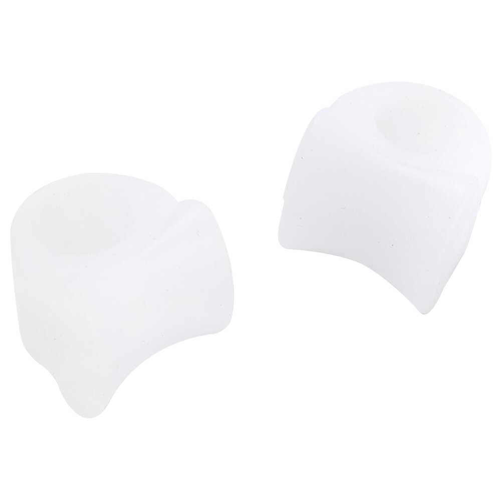 Bunion Corrector Gel Toe Separators, Hammer Toe Straightener For Gentle Realignment, Durable Toe Spacers For Women & Men, Washable & Reusable (2 PCS)