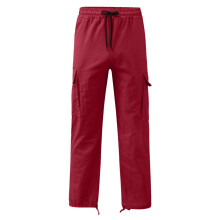 Cargo Pants for Men, Breathable and Lightweight Fabric, Men's Outdoor Fitness Straight Type Pants with Multiple Pockets, Elastic Waistband with