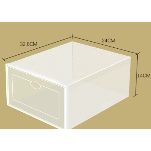 Shoe Storage Box Clear Stackable Shoe Organizer Bins with Lid Drawer Type Front Opening Shoe Holder Container for Home Closet Organization Stackable 1