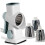 Functional Rotary Kitchen Gadget White Multi Function Vegetable Grater Slicer Shredder Easy Clean Space Saving 1