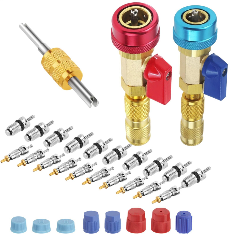 Ac Valve Core Removal Tool For R134a Hvac Systems With Low Pressure Compatibility And Ergonomic Grip 9094768686461