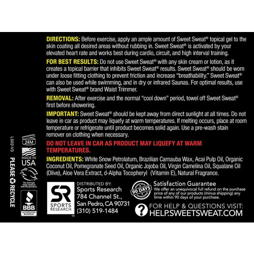 Sweet Sweat Huidcrème, 13.5 Ounce 2