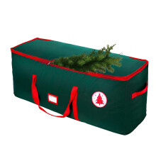Christmas Tree Box 600D Oxford Waterproof Storage Bag Heavy Duty Organizer Fits Up To 7.5ft Artificial Tree Clothing Dorm