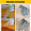 Attic Ladder Pull Down Tool with Extendable 64 Inch Reach and Rust Resistant Hook for Home or RV 3