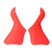 Bicycle Brake Lever Hoods Silicone Gear Shift Cover, Compatible with ST2400 ST3500 ST4500 Series, NonSlip Red