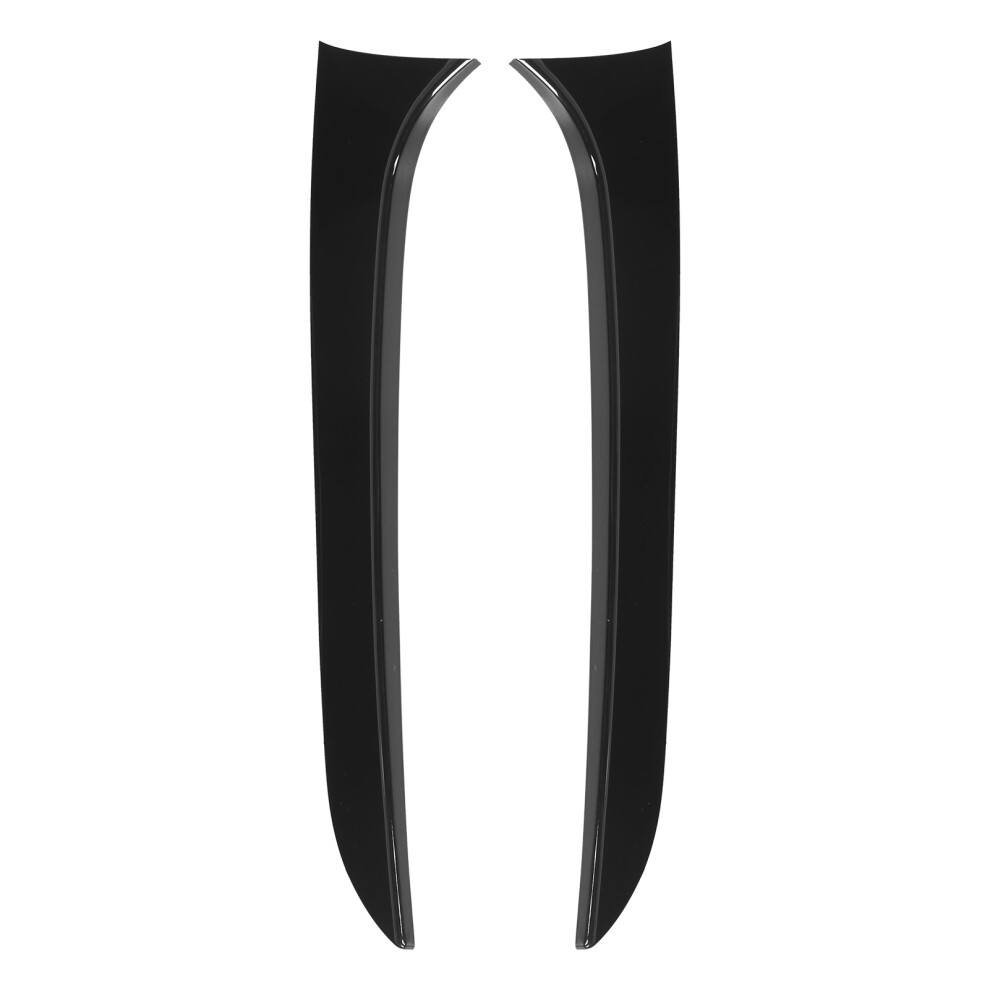 Glossy Rear Window Spoiler For F20 F21, High Hardness Side Wing Add-On Enhancing Aerodynamics, Easy To Install Trim For 1 Series 2012 To 2019 Black 9138057776287