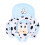 Infant Sitting Chair Sofa Cartoon Style 3 Shell Early Learning Support 2